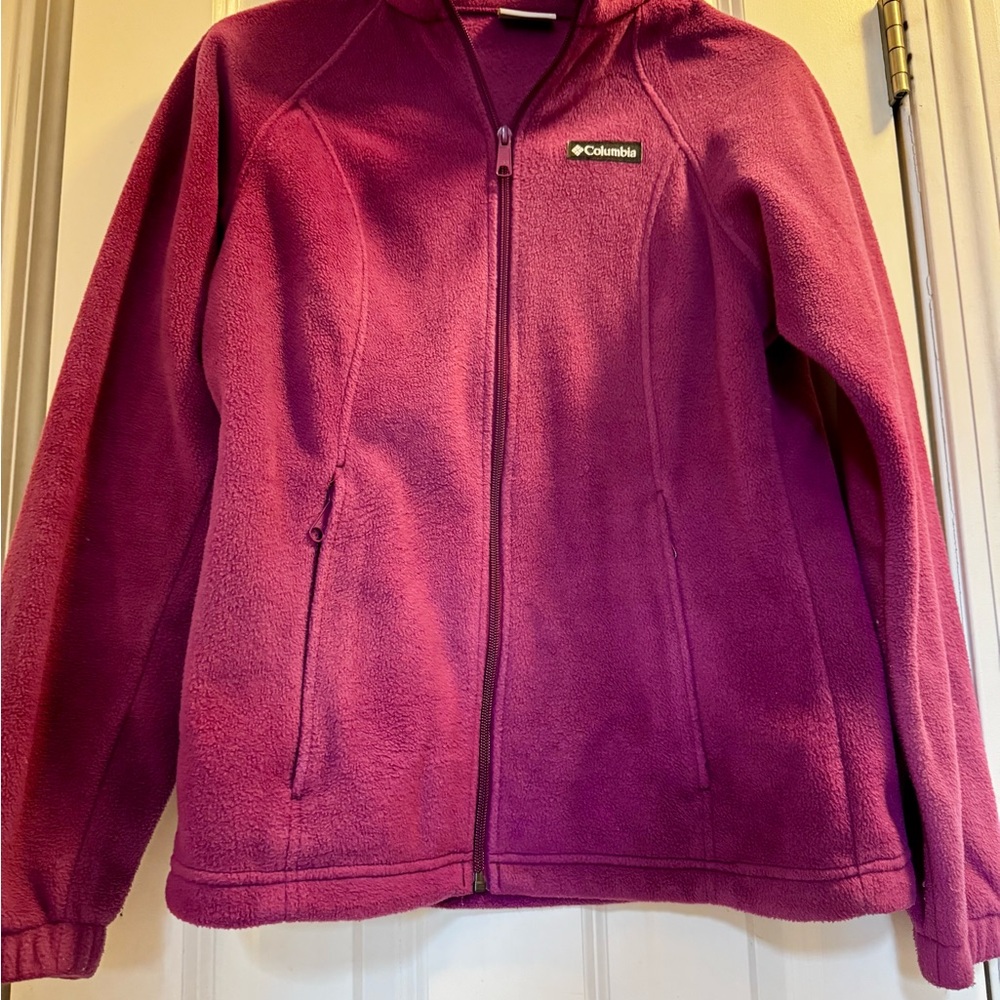 Columbia Kids Full-Zip Fleece Jacket - Berry